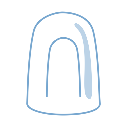 Hollow ice icon