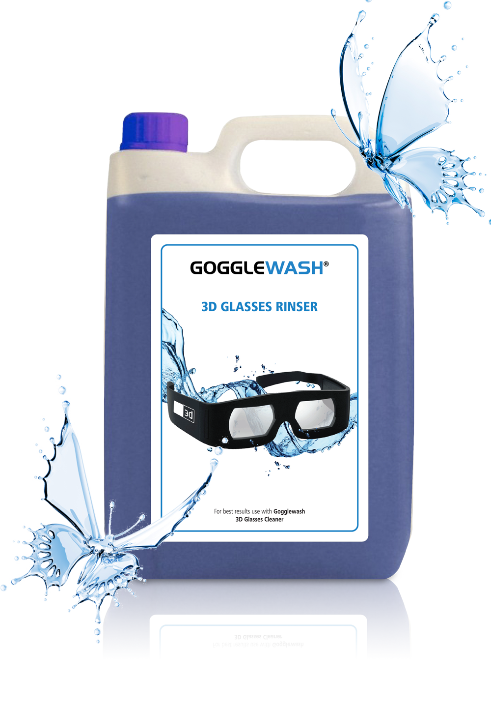 Clenaware Systems  - 3D Glasses Rinser - Gogglewash