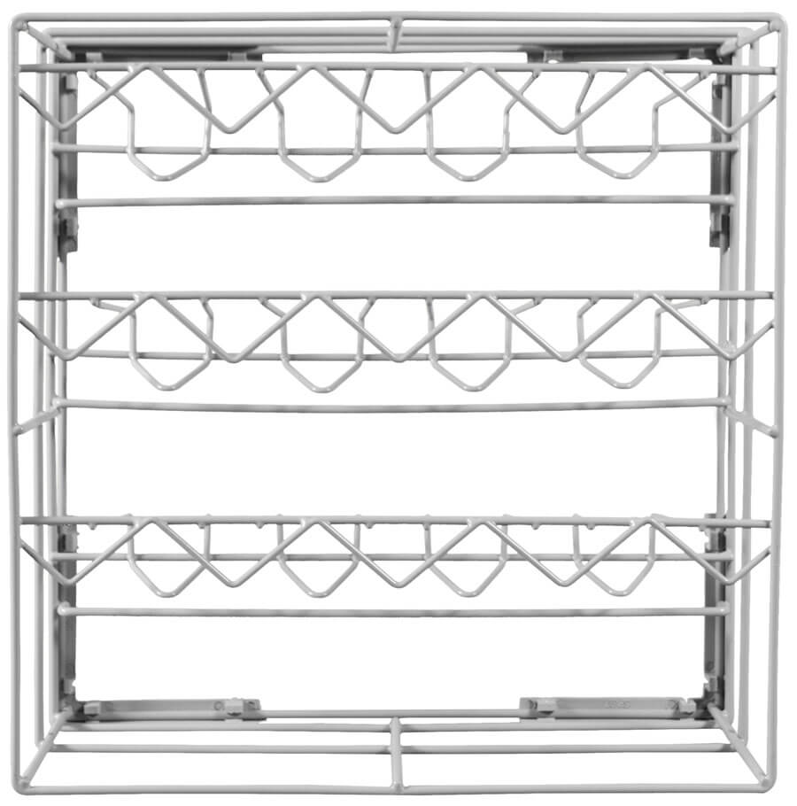 Tall Glass Basket from the top