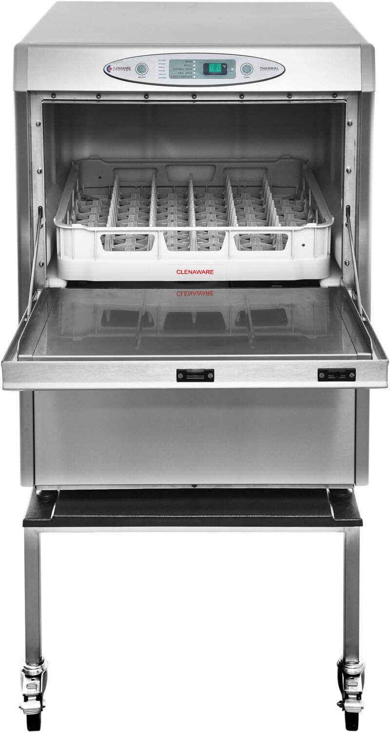 TD50 from the front with the door open on a stand