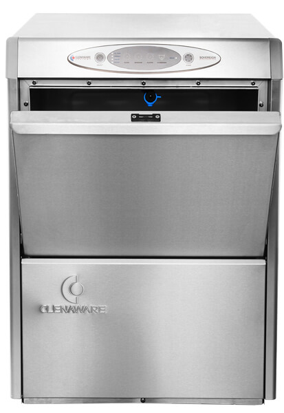 Sovereign Glasswasher from the front with the door ajar