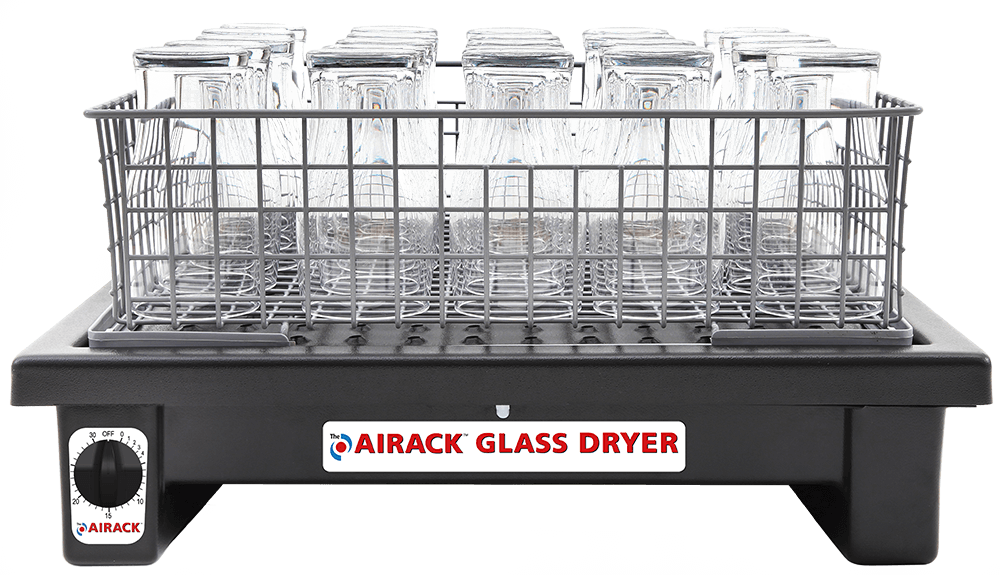 Clenaware Airack Automatic Glass Drying Rack for Baskets up to 500mm