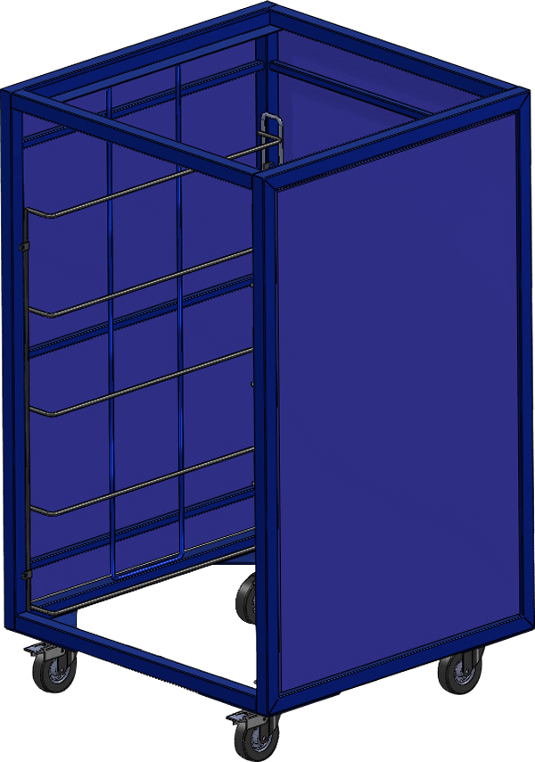 Gogglewash 6 Tier Rack Trolley