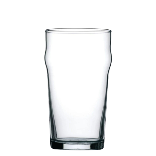 empty standard pint glass